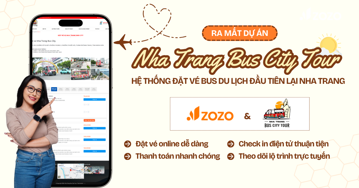 Dự án website tiêu biểu: Nha Trang Bus City Tour - Hệ thống đặt vé bus du lịch đầu tiên tại Nha Trang